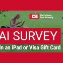 CSU AI survey banner